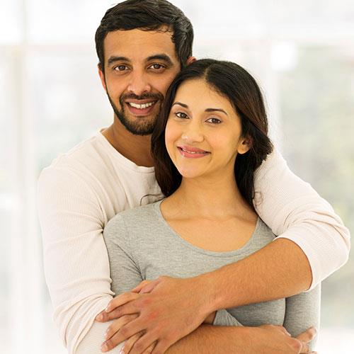 Indian couple in love