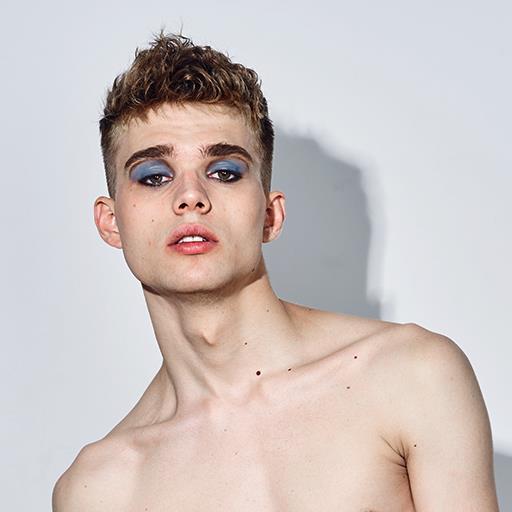 transgender, trans singles, man with makeup