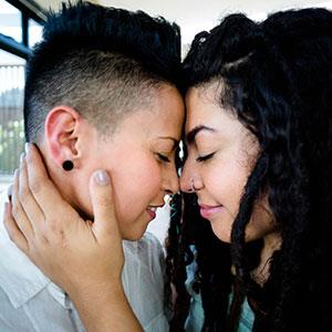 LGBT dating, Lesbian couple