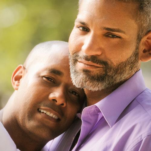 gay interracial couple