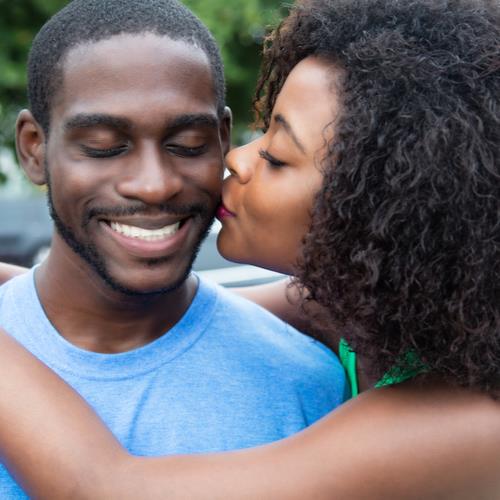 black singles, black couple, happy, online dating site