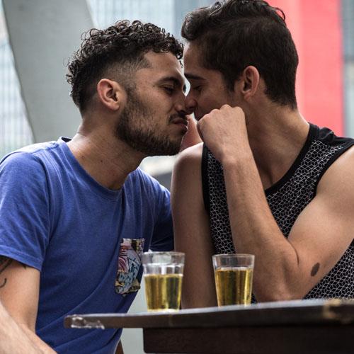 gay men on a date