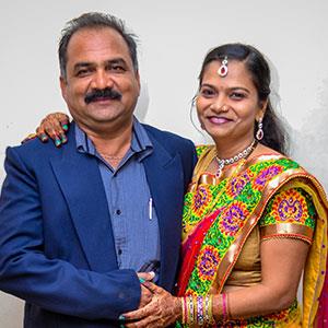 Indian couple found love, happiness